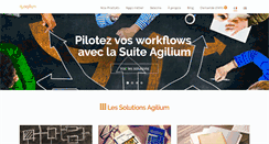 Desktop Screenshot of agilium.com